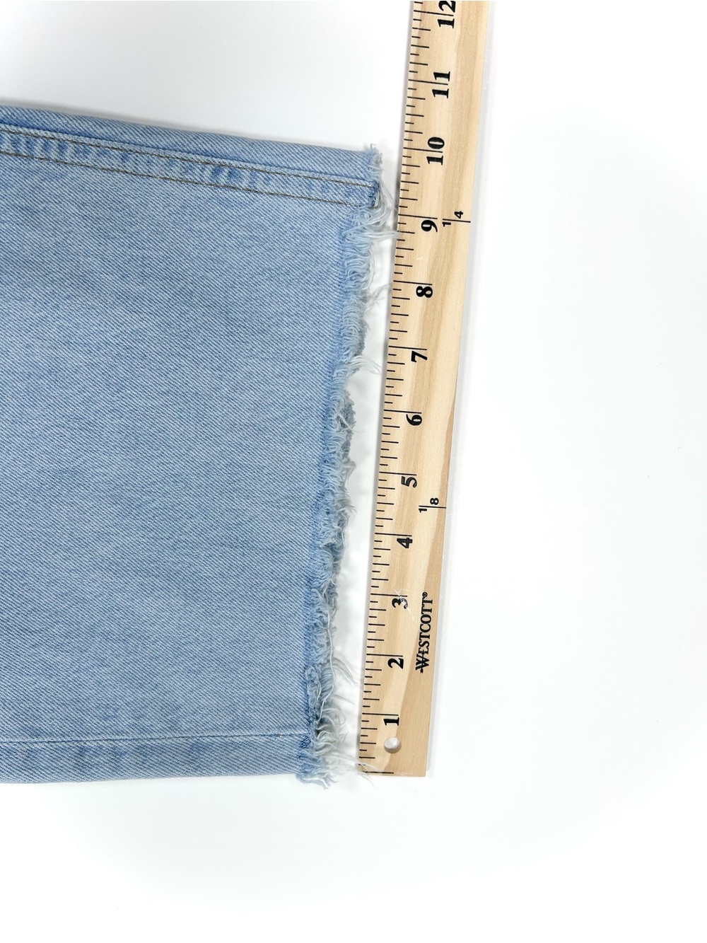 Citizens of Humanity Ayla Wide Leg Crop Jean Women’s 26 Light Blue Wash - Picture 12 of 14